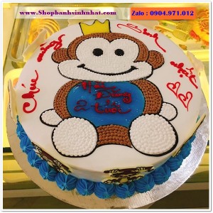 Bánh Sinh Nhật Con Khỉ Tuổi Thân - T31